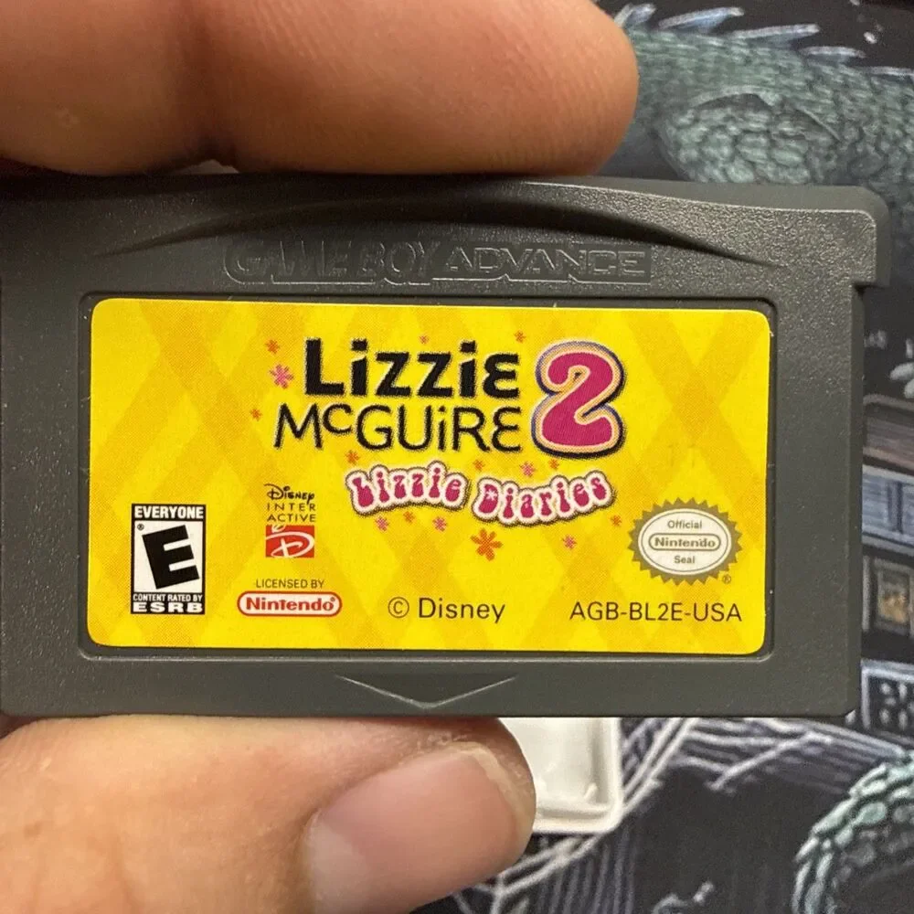 Gameboy Advance Game Lot Finding Nemo Lizzie McGuire